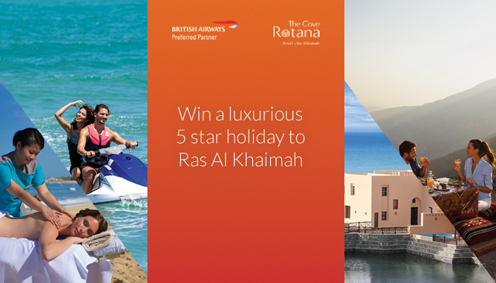 WIN a Luxurious 4 Night 5 Star Holiday for 2 to Ras Al Khaimah